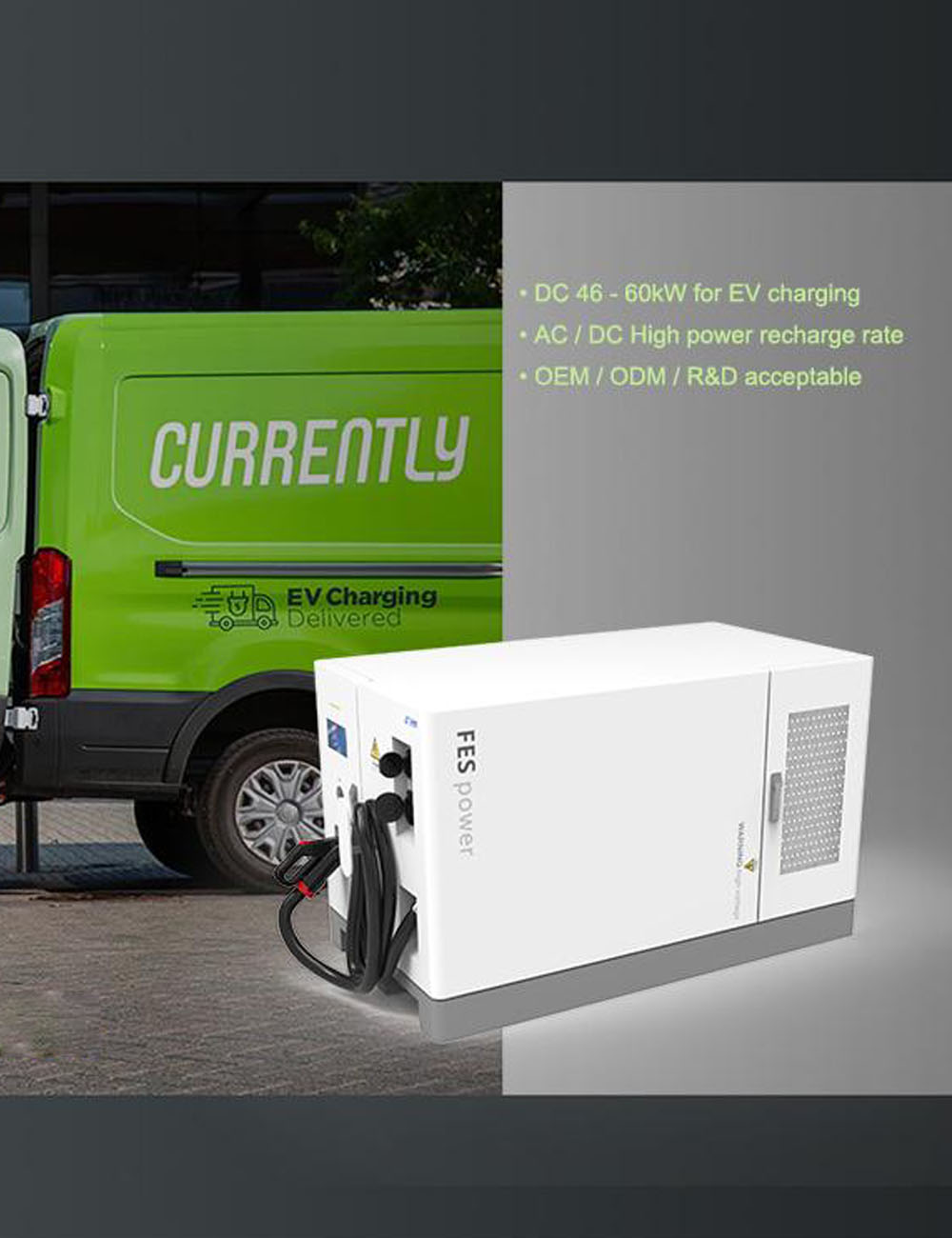 FES Power stellt innovatives mobiles Ladegerät mit Energiespeicherbatterie für vielfältige Anwendungen vor