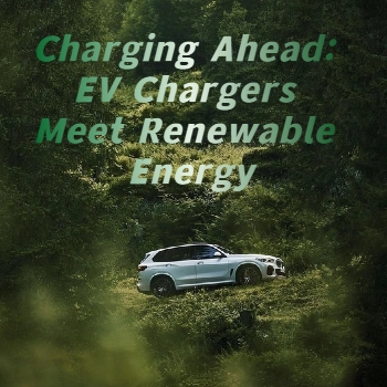 Aufladen: Ladestationen für Elektrofahrzeuge treffen auf erneuerbare Energien